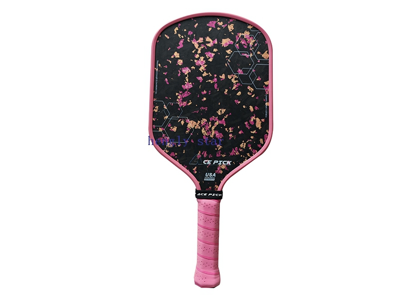 Hot Pressed Red Forged Carbon Pickleball Paddle