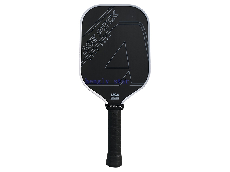 Hot Pressed C4 foam Carbon Fiber Pickleball Paddle